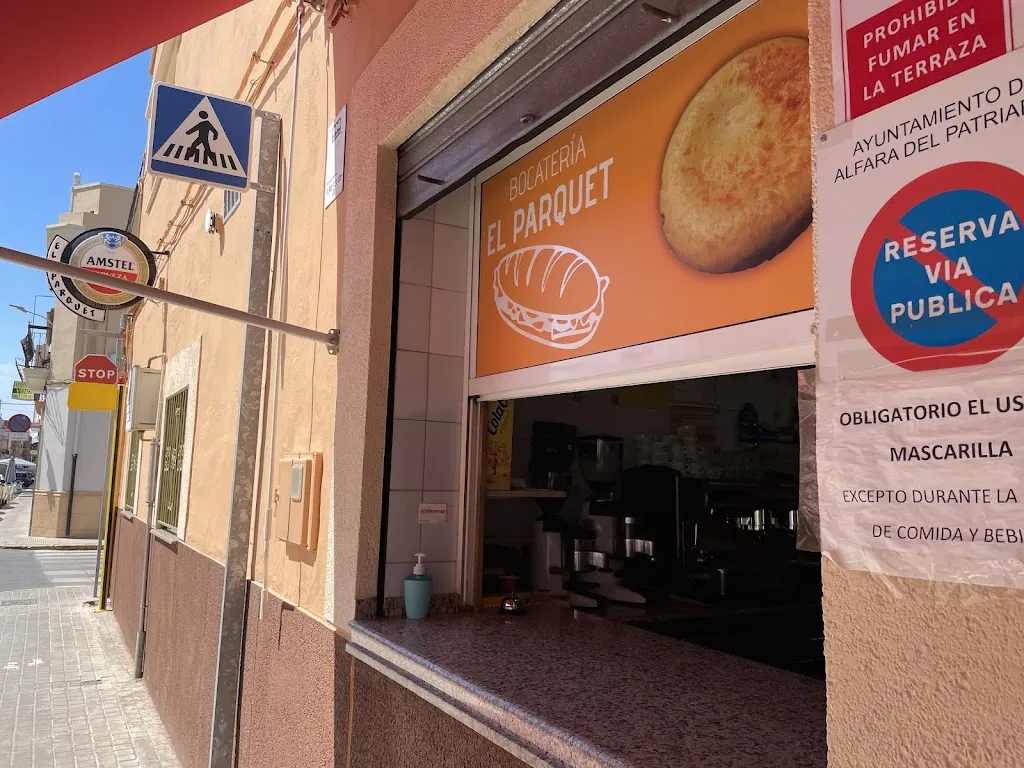 Bocateria El Parquet restaurant in Alfara del Patriarca