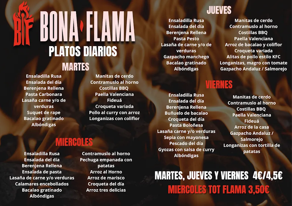 Menu_Bona Flama comidas para llevar_Almàssera_image_1
