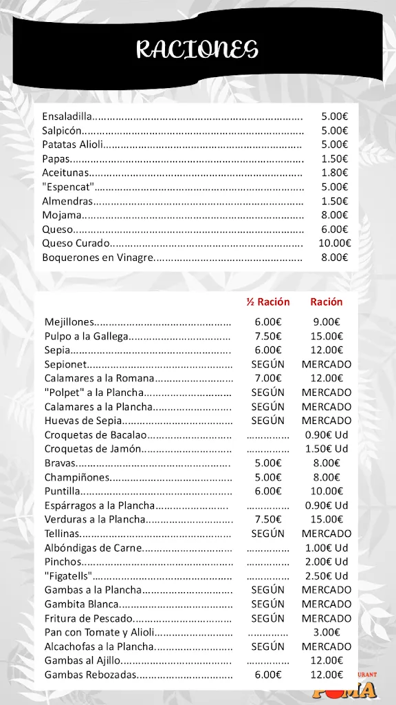 Menu_Bar Restaurant Poma_Almoines_immagine_2