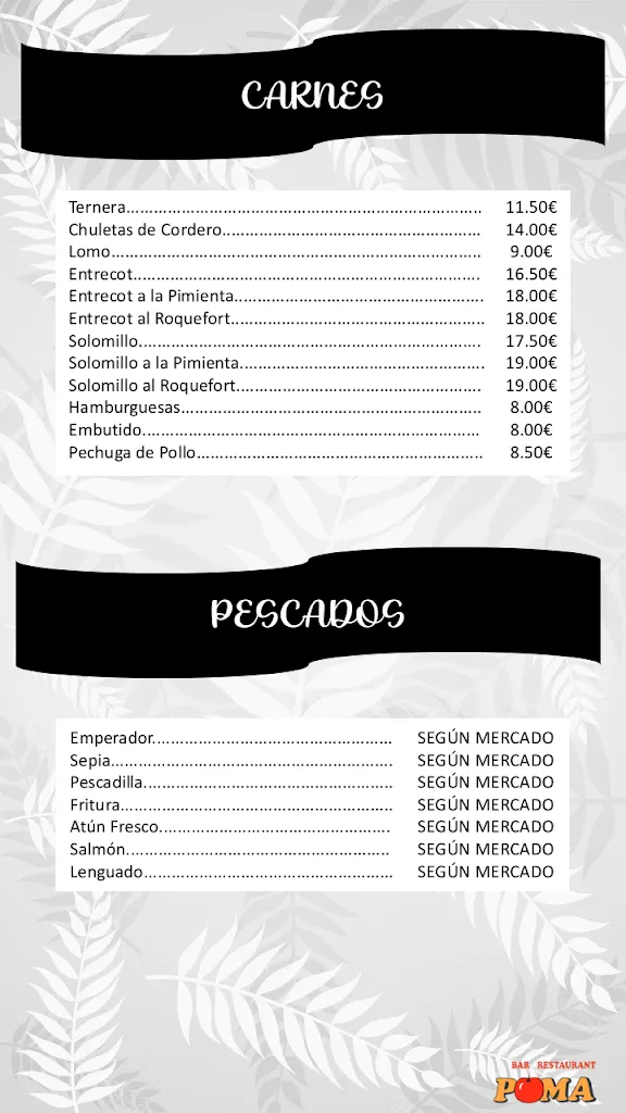 Menu_Bar Restaurant Poma_Almoines_immagine_3