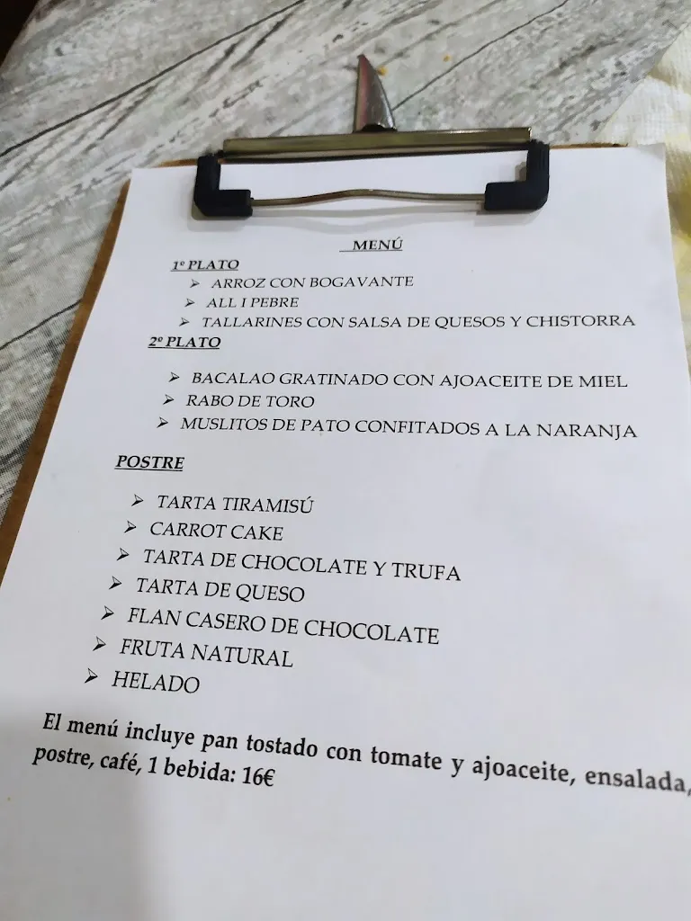 Menu_Bar Els Rogets Tot De Cine_Almussafes_image_4