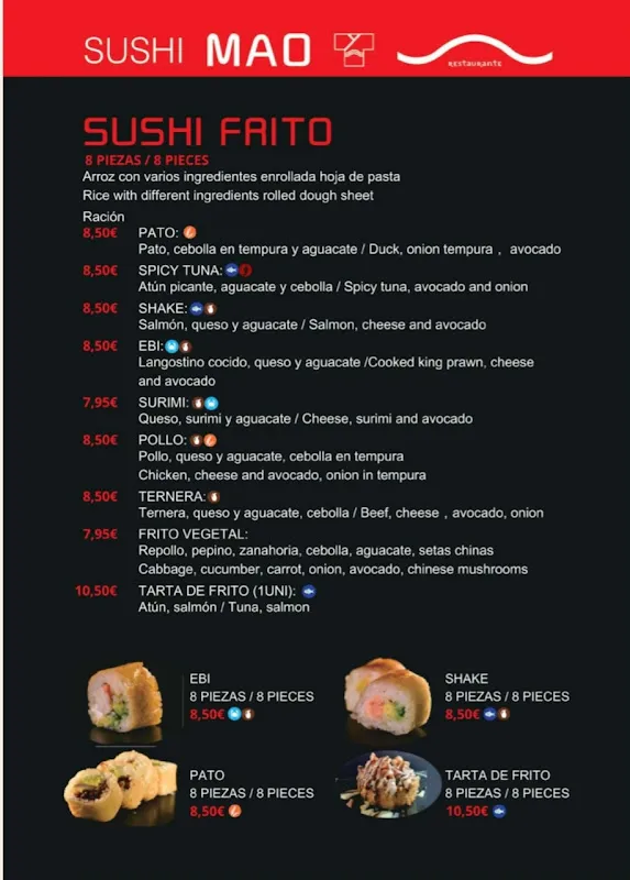 Menu_Bar Sushi Mao_Almussafes_image_1