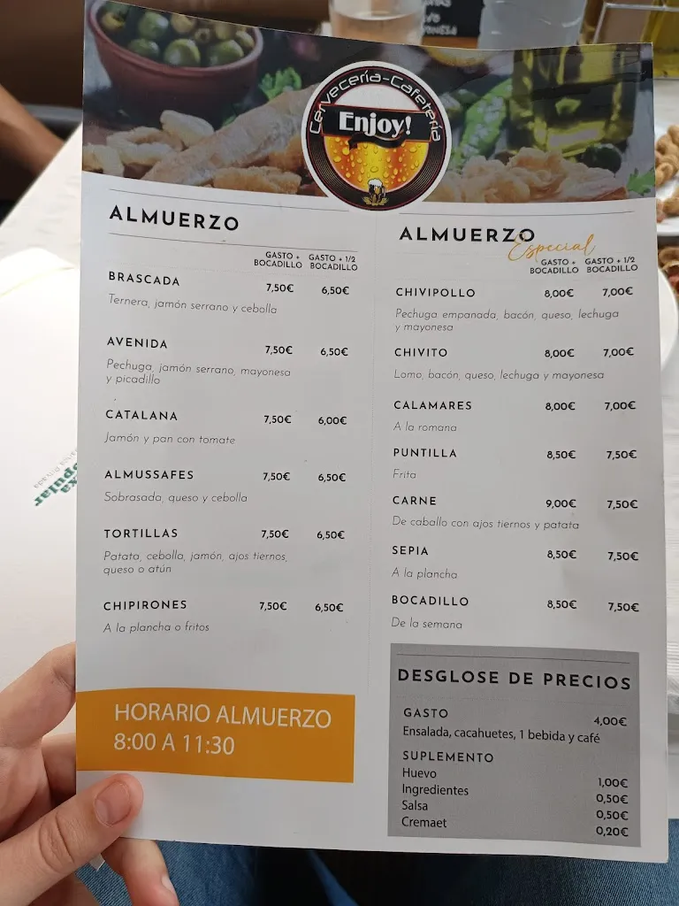 RaulyD_Cafetería Cervecería Enjoy_Almussafes_review