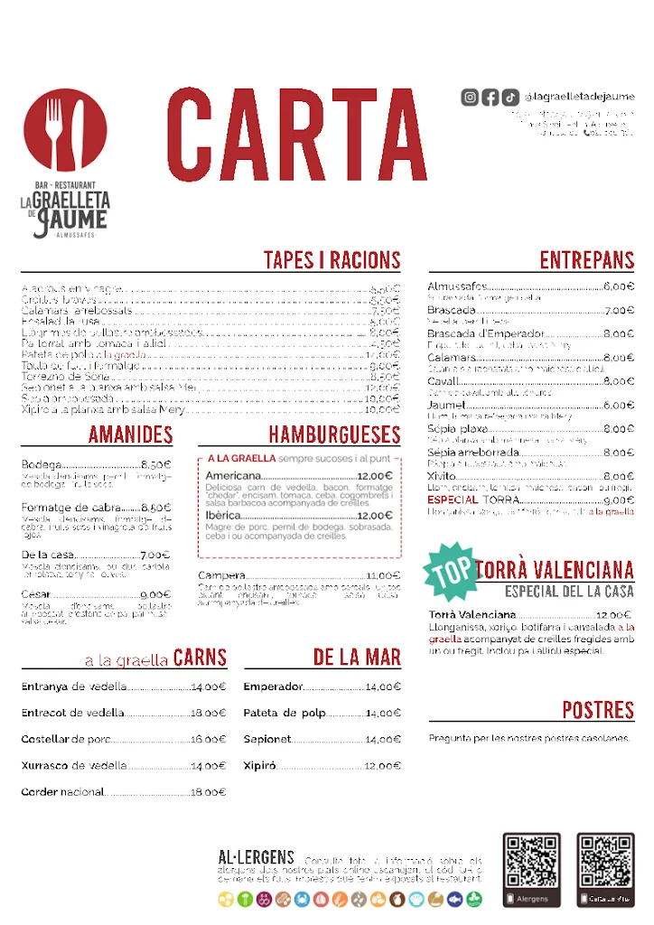 Menu_La Graelleta de Jaume_Almussafes_image_1
