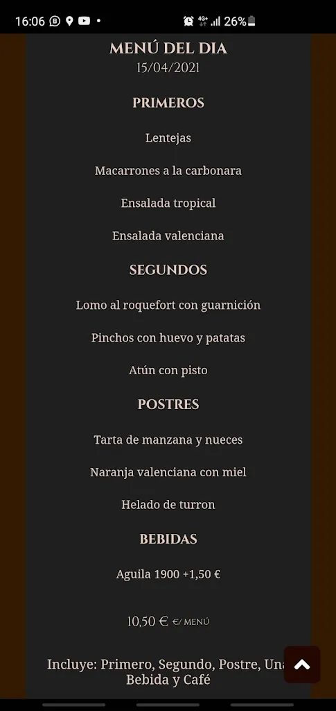 Menu_La Mesedora Algemesí_Algemesí_immagine_2