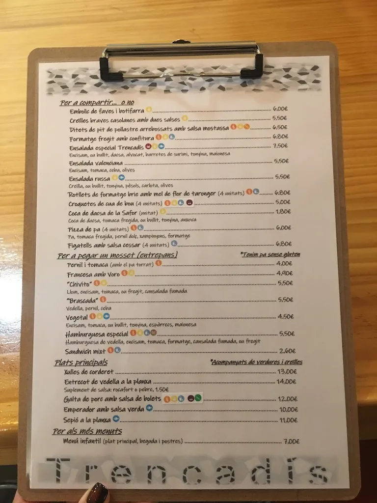 Menu_Café - Restaurant Trencadís_Algemesí_image_4