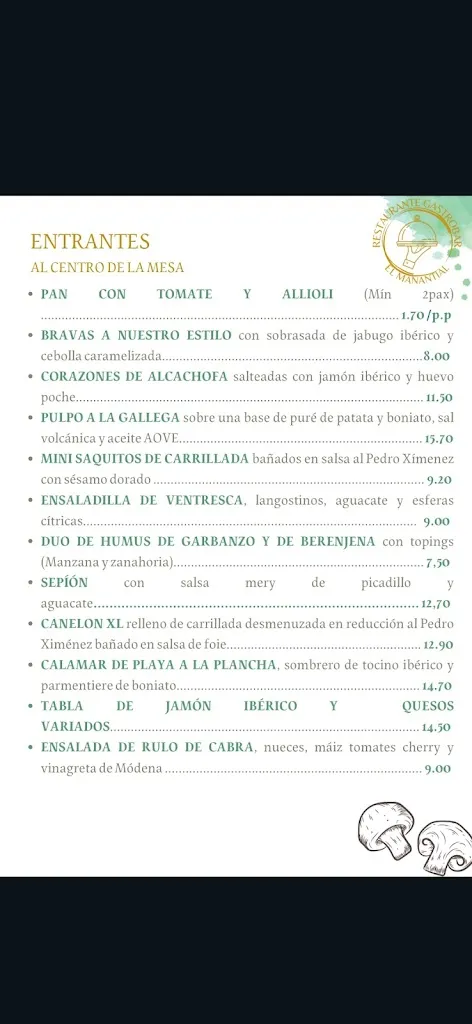 Menu_Bar-Restaurante El Manantial_Algemesí_image_1