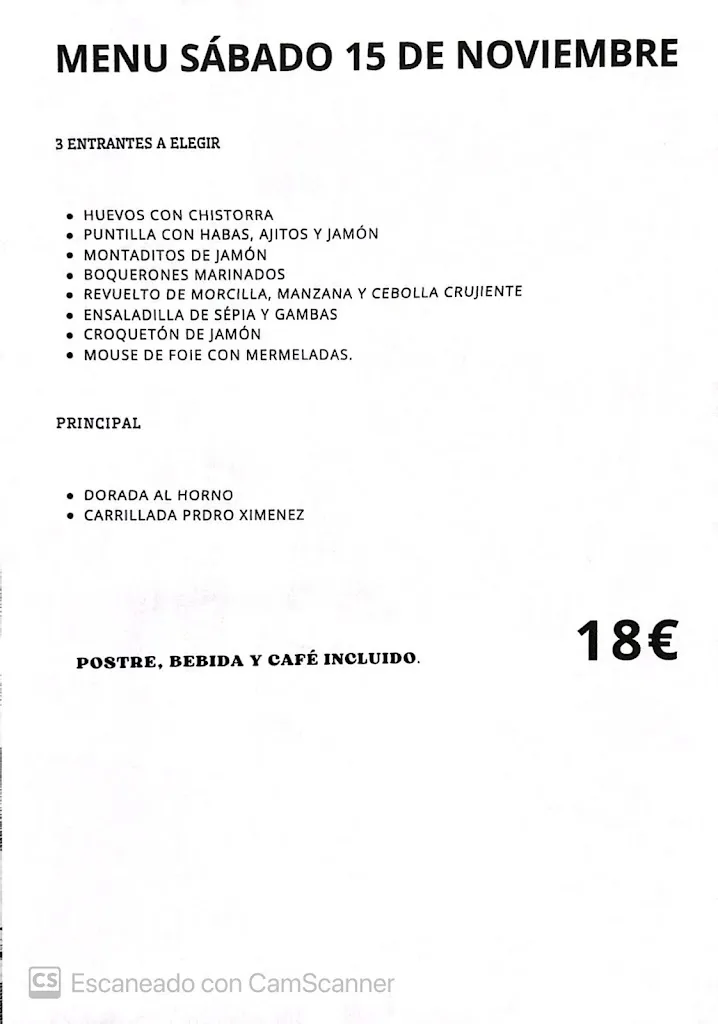 Menu_Bar Ca Ximo_Algemesí_immagine_1