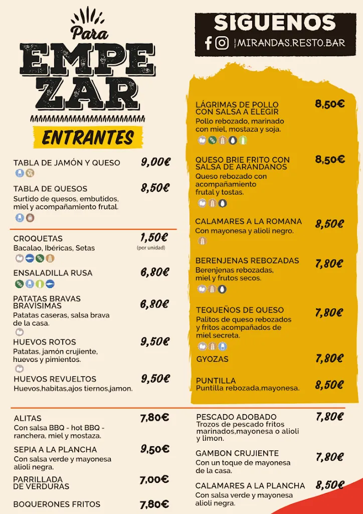 Menu_MIRANDA'S Resto-Bar_Algemesí_image_2