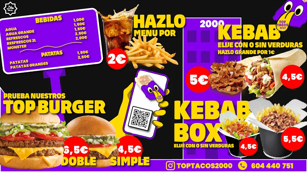 Menu_Top Tacos 2000_Algemesí_image_2
