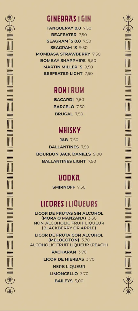 Menu_Restaurante Okavango Grill_Tabernas_image_2