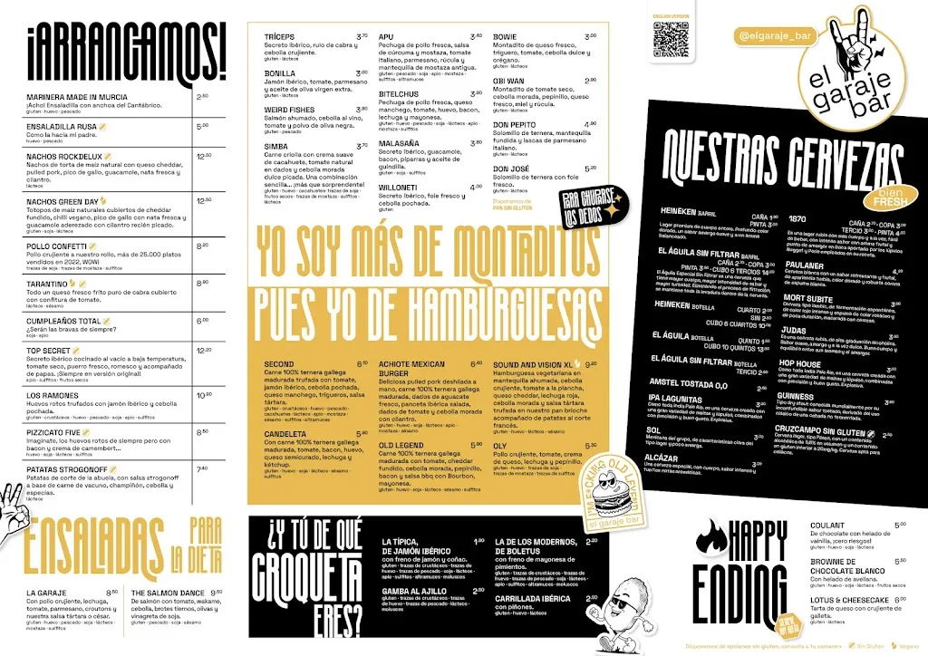 Menu_El Garaje Bar Alicante_Alicante_image_4