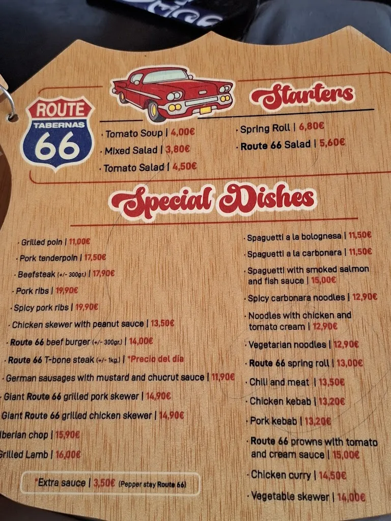 Menu_Route 66 Tabernas_Tabernas_image_3