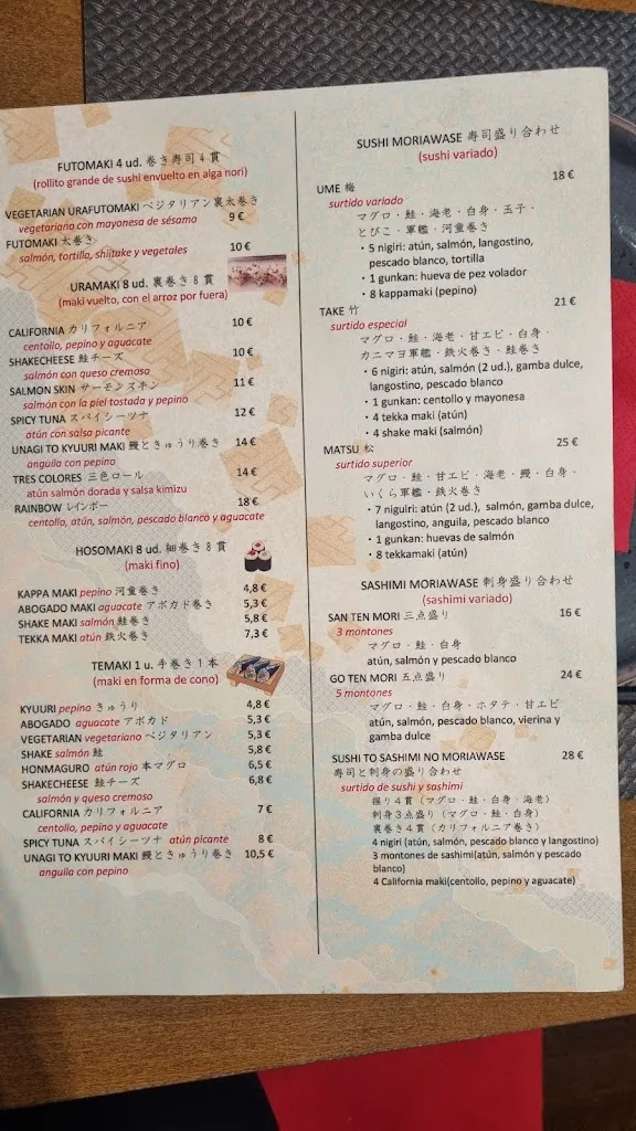 Menu_Restaurant Japonés - DAIKICHI_Alicante_image_3
