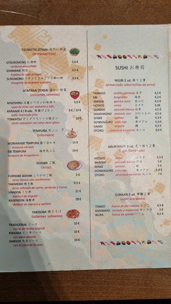 Menu_Restaurant Japonés - DAIKICHI_Alicante_image_4