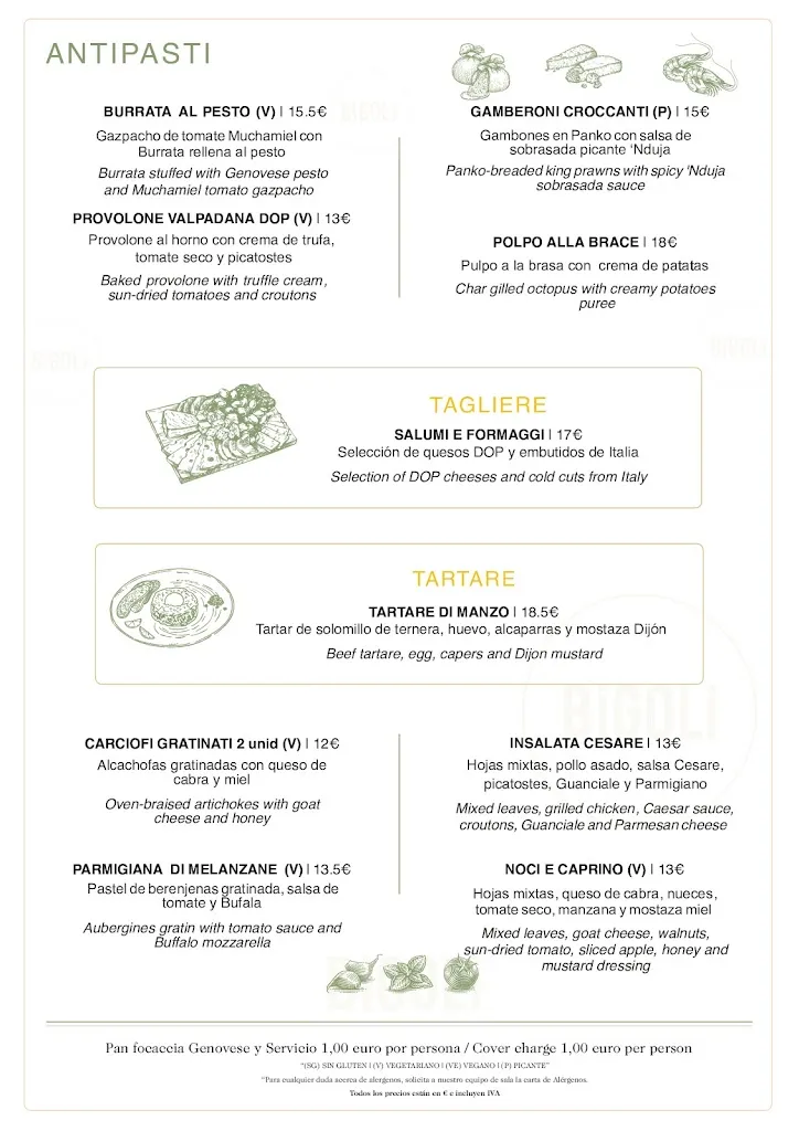 Menu_Restaurant Bigoli_Alicante_image_4