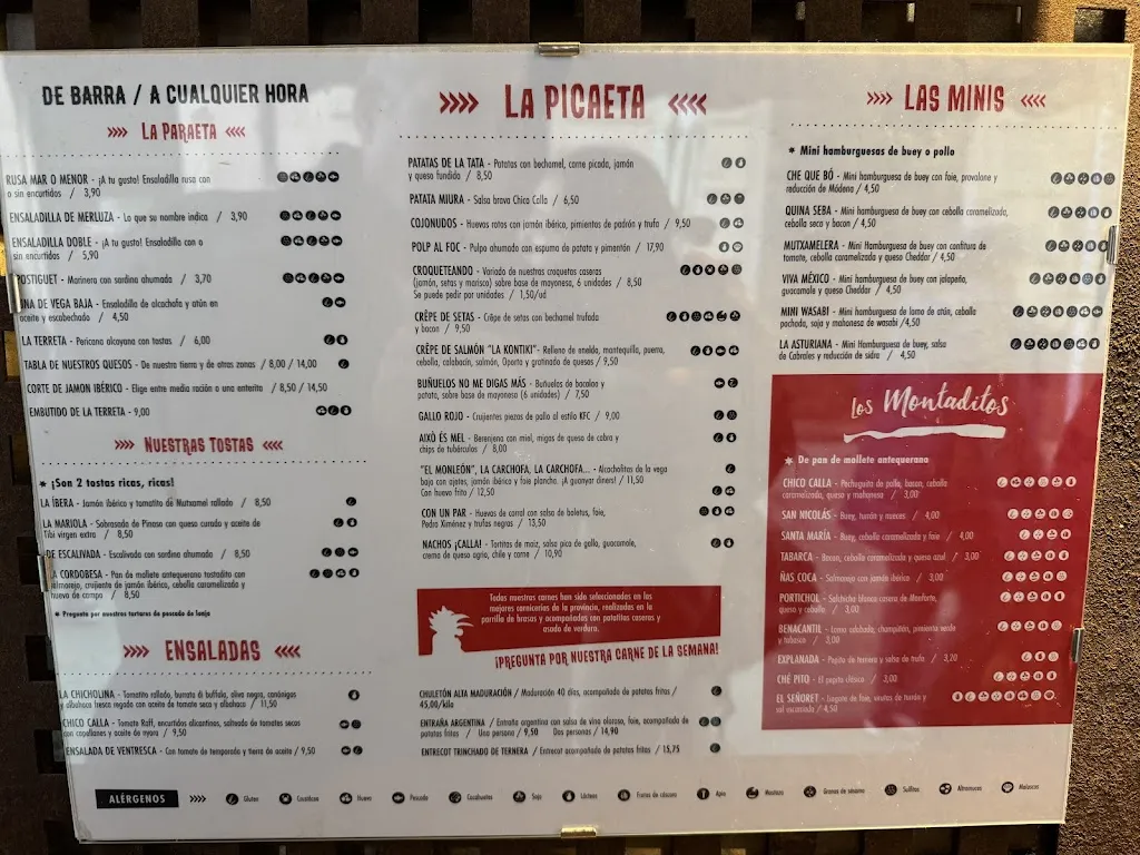 Menu_Chico Calla | C/ San Francisco_Alicante_image_2