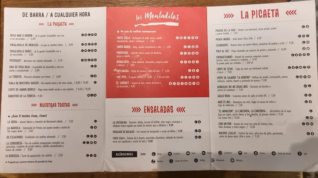 Menu_Chico Calla | C/ San Francisco_Alicante_image_3