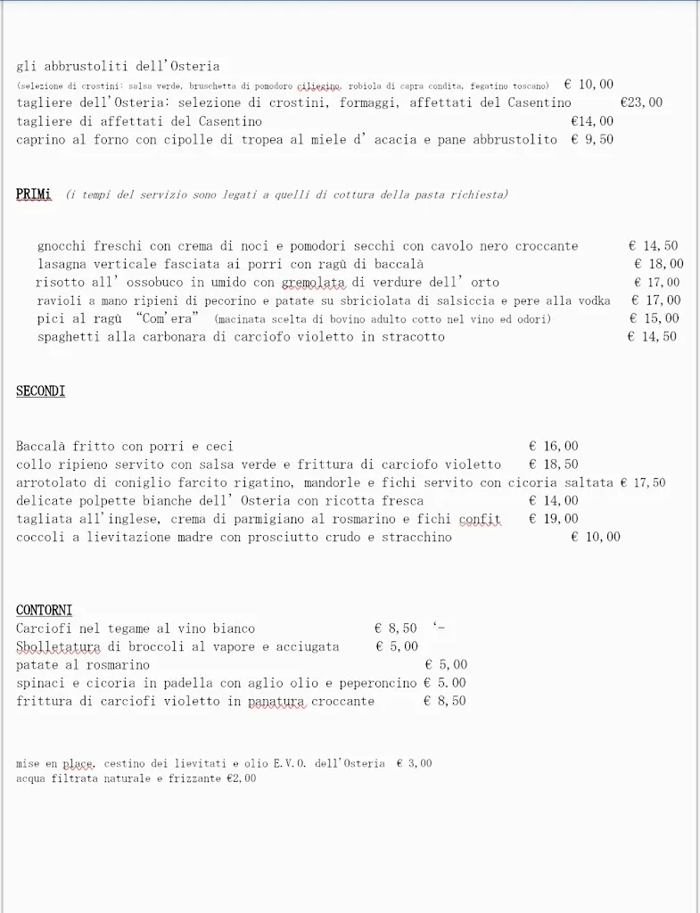 Menu_Osteria Staccia Buratta_Antella_image_3
