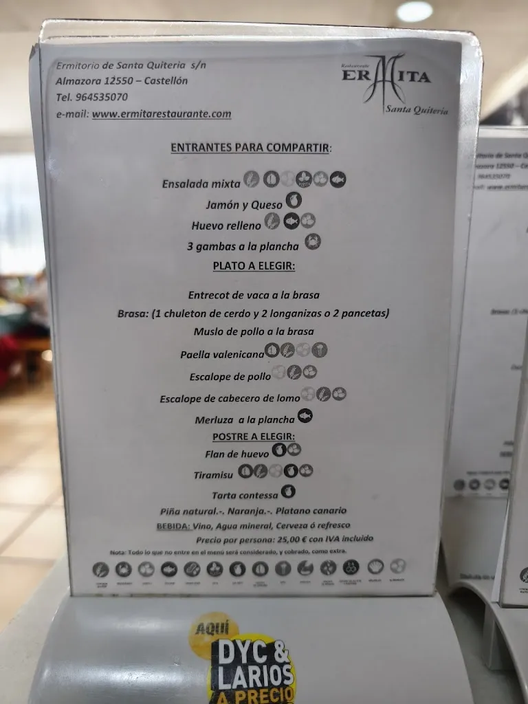 Menu_Restaurante Ermita - Salones Santa Quiteria_Almassora_image_2