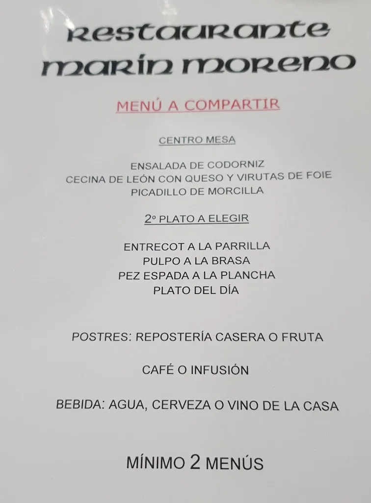 Menü_Marin Moreno, S.l._Almassora_Bild_3