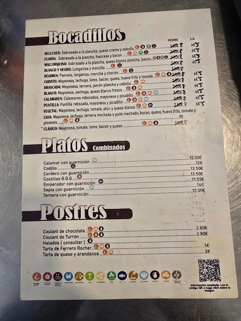 Menu_El Bar Del Poble_Bellús_image_1