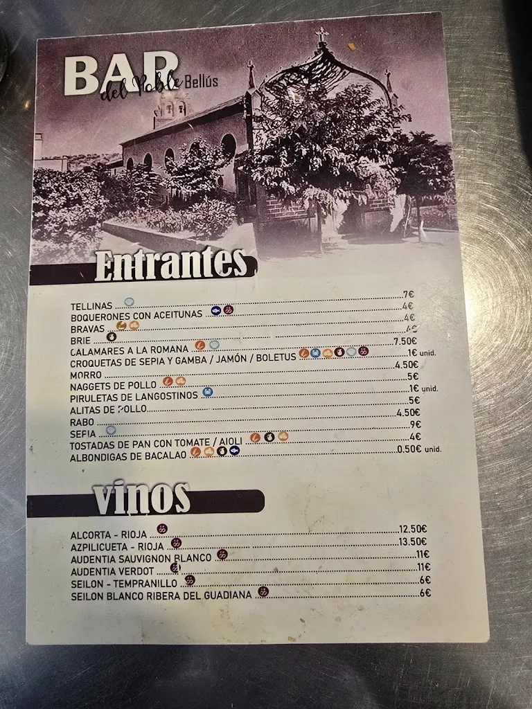 Menu_El Bar Del Poble_Bellús_image_3