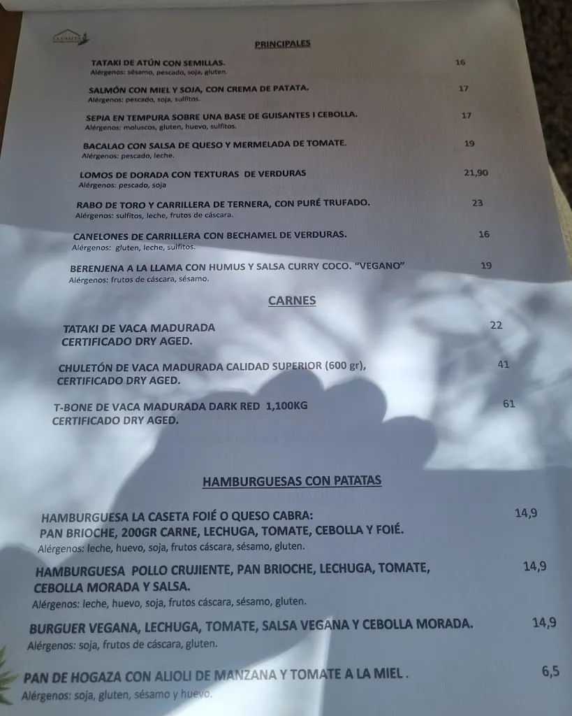 Menu_La Caseta Gastrojardí_Bellreguard_image_1