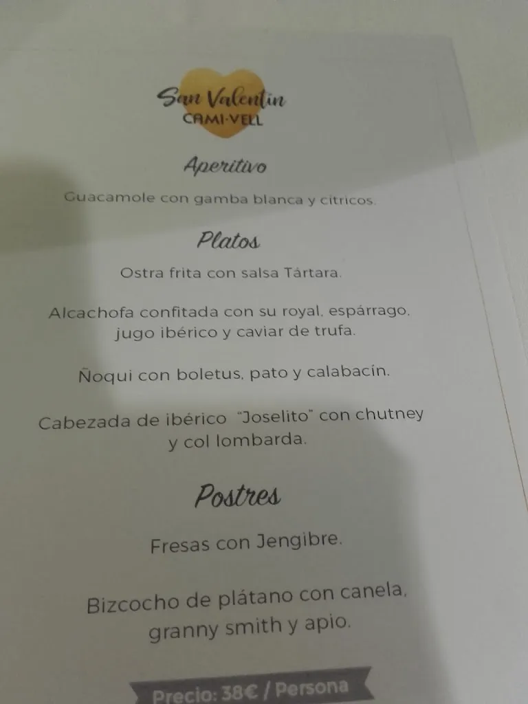 Menu_Camí Vell Restaurant_Alzira_image_2