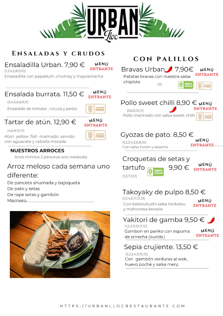 Menu_Urban Lloc restaurante_Alzira_image_1