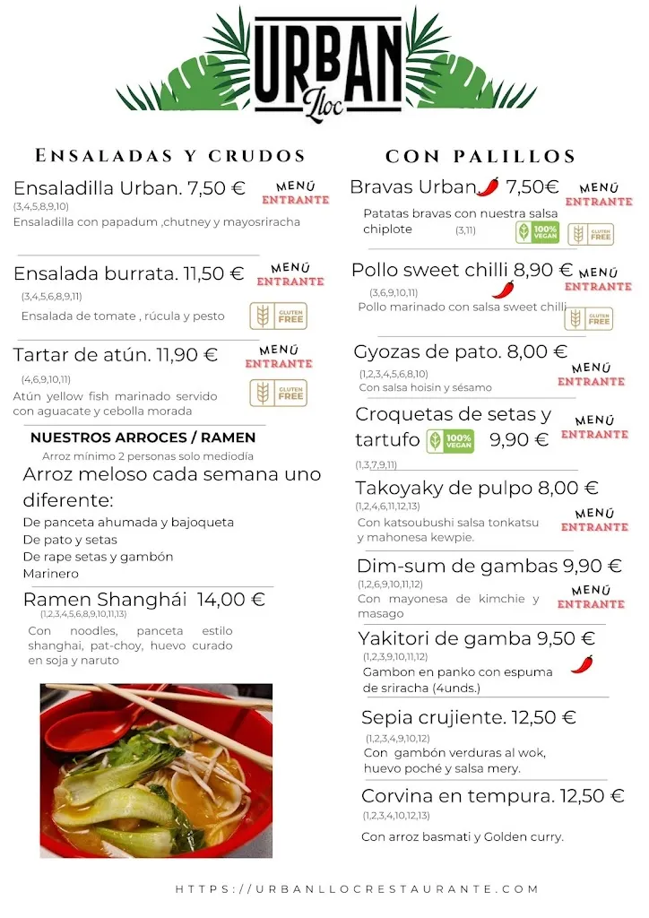 Menu_Urban Lloc restaurante_Alzira_image_3