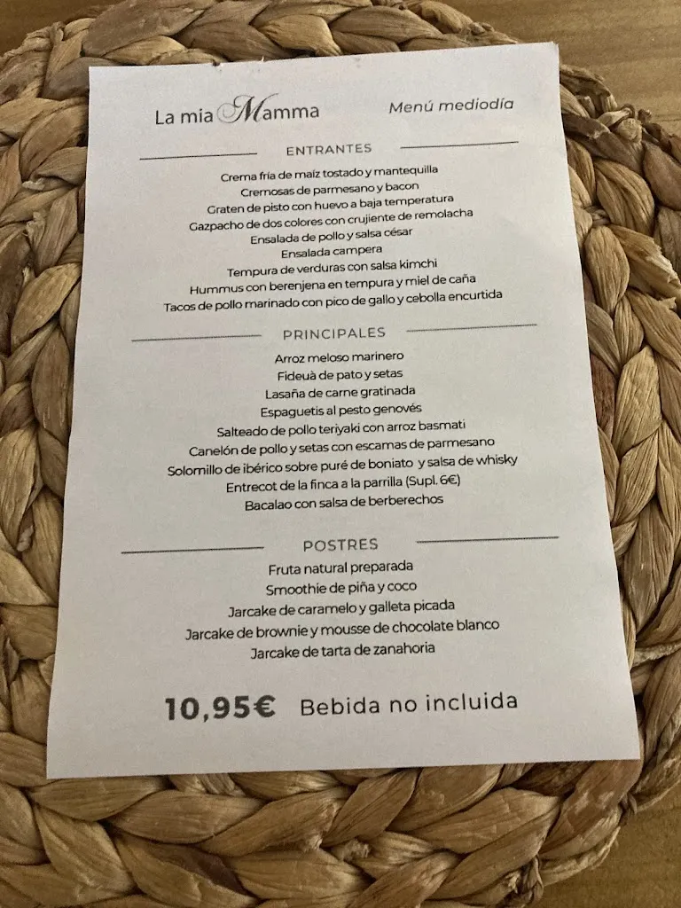 Menu_La Mia Mamma Alzira_Alzira_image_3