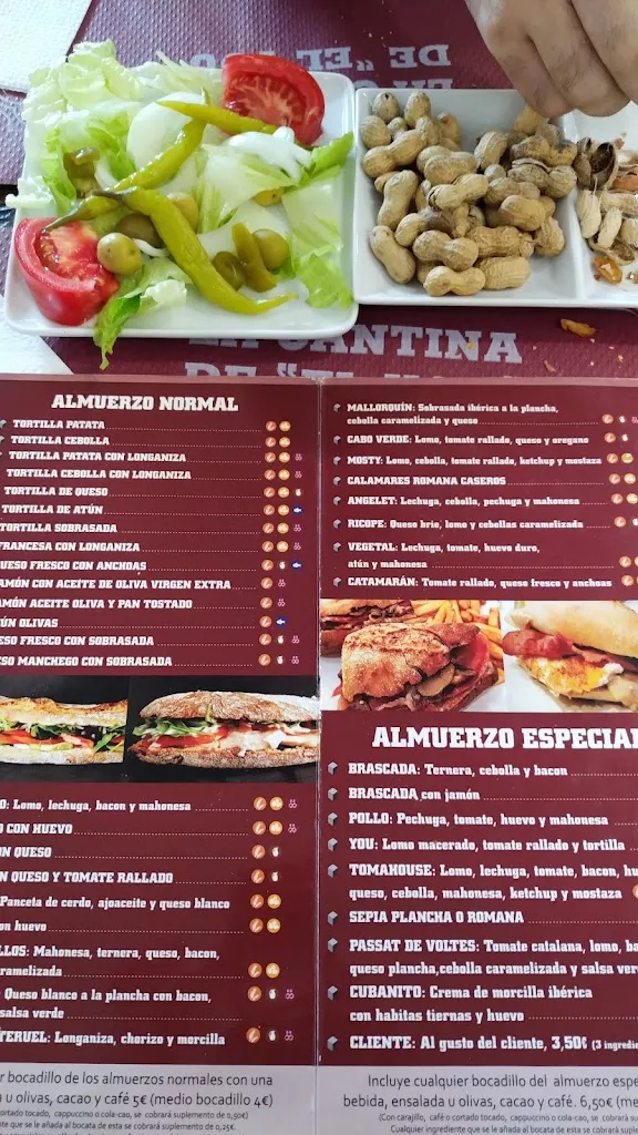 Menu_La Cantina De 