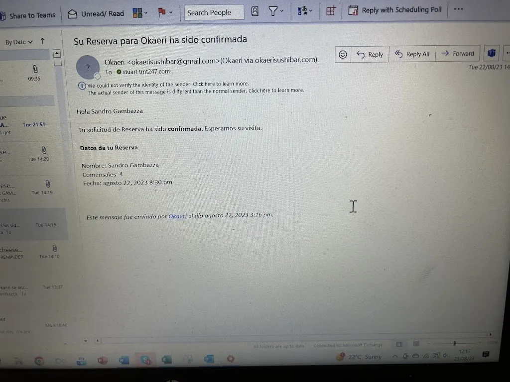 Stuart Leigh_Okaeri Sushi Bar_Alzira_review