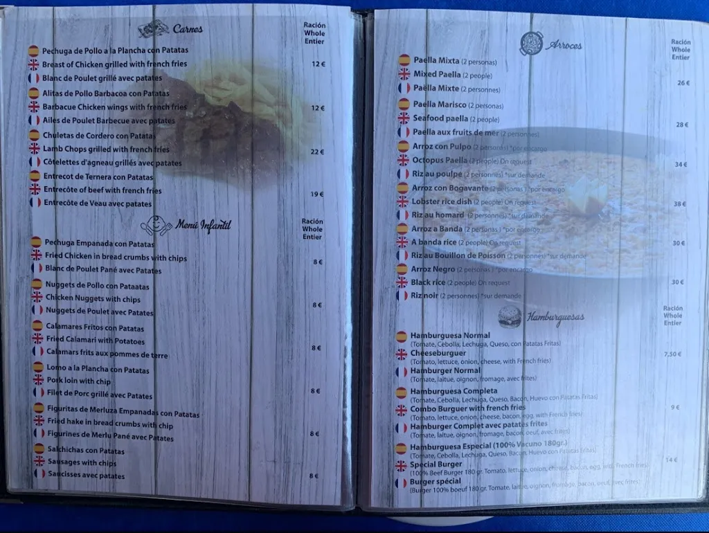 Menu_Chiringuito Mar de Pulpí_Pulpí_image_3