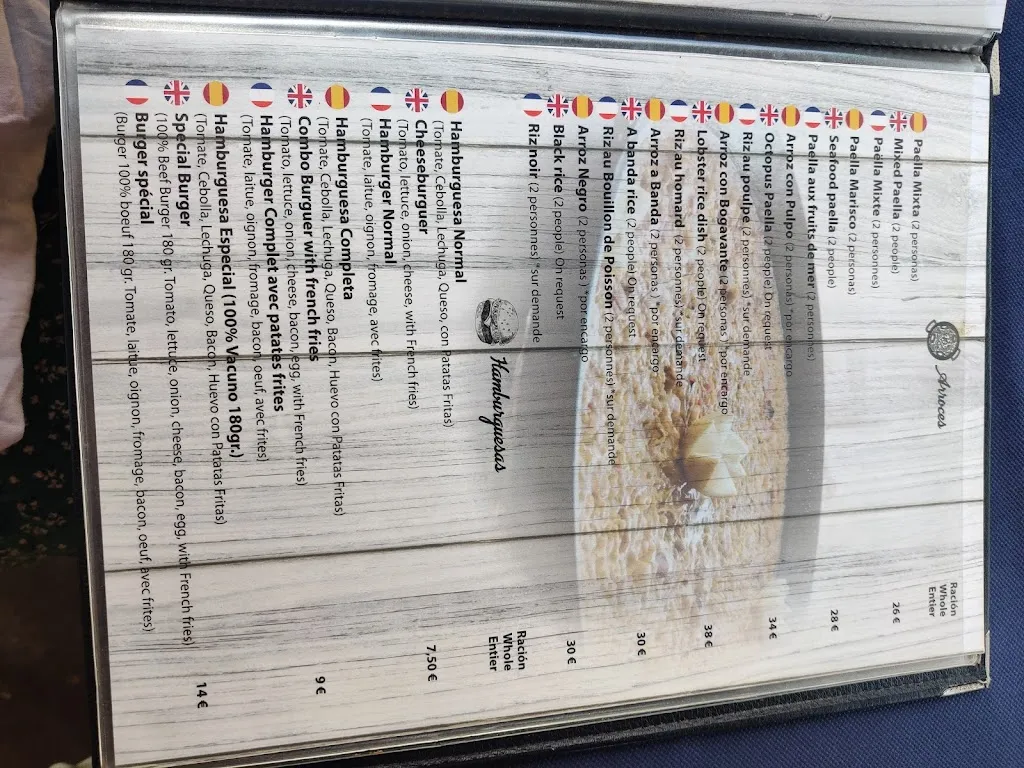 Menu_Chiringuito Mar de Pulpí_Pulpí_image_4