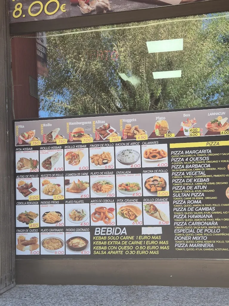 Menu_Sultan Döner Kebab_Ayora_image_1