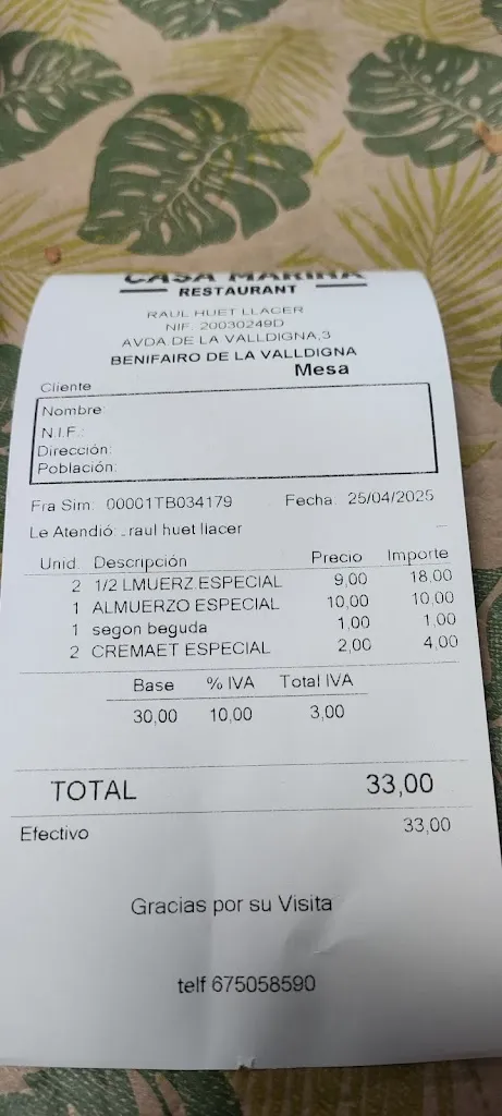 Luz Olaria_Bar rest casa marina_Benifairó de la Valldigna_review