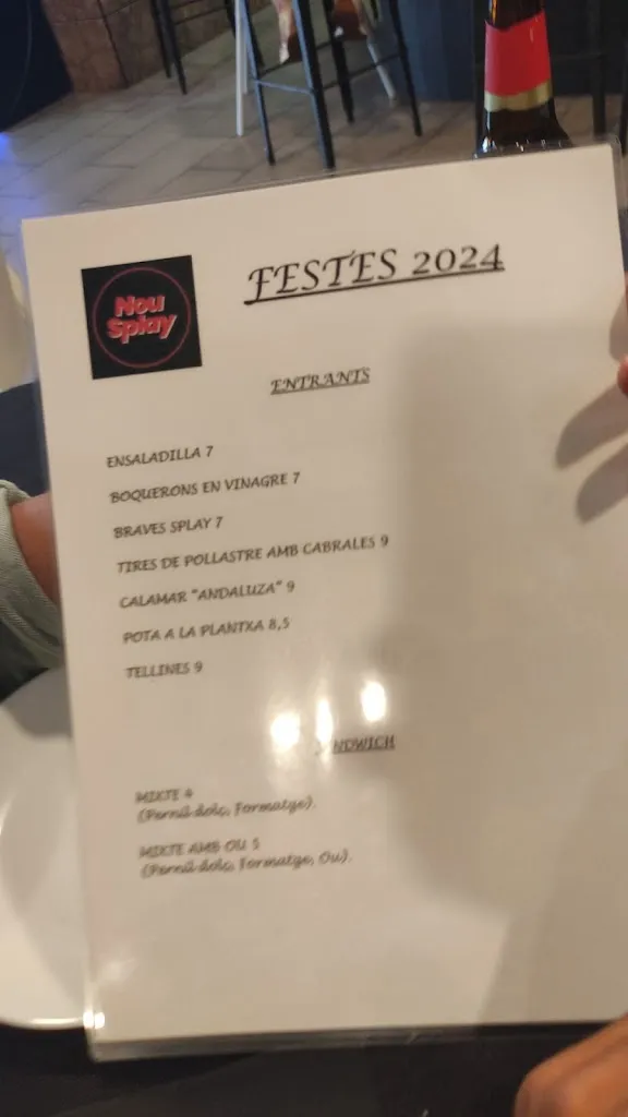 Menu_Nou Splay_Benifairó de les Valls_image_1