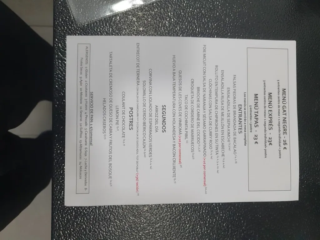 Menu_El Gat Negre | Faura_Benifairó de les Valls_image_3