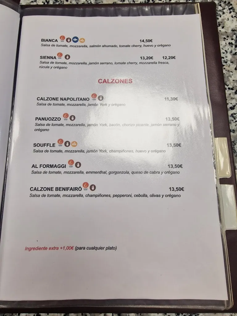 Menu_Pizzeria La Lluna_Benifairó de les Valls_immagine_4