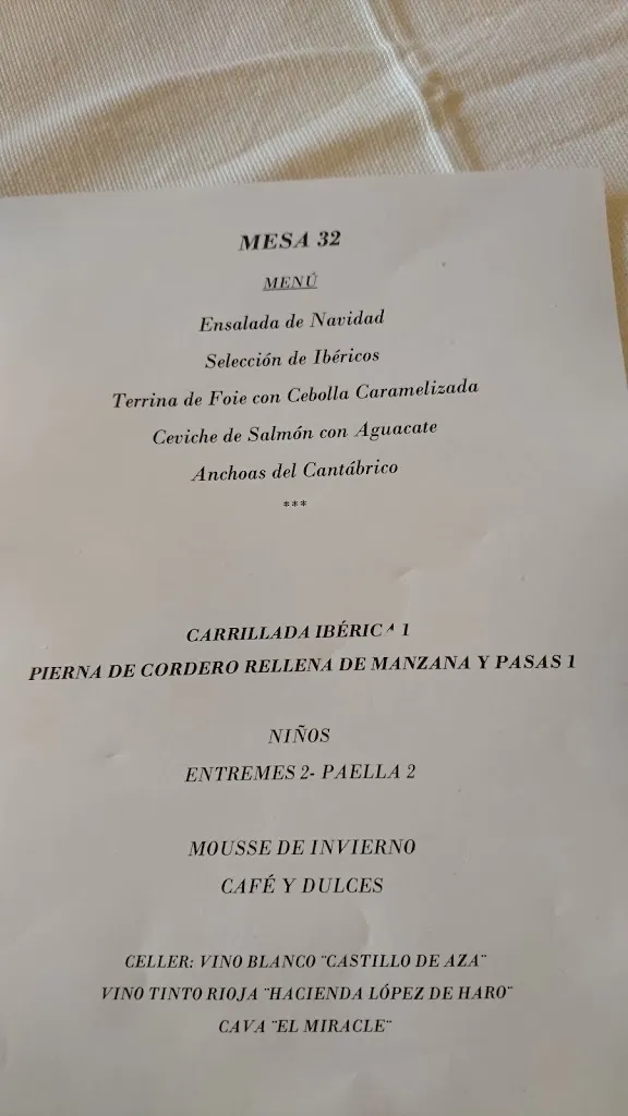 Menu_Restaurant El Celler | Faura_Benifairó de les Valls_image_2
