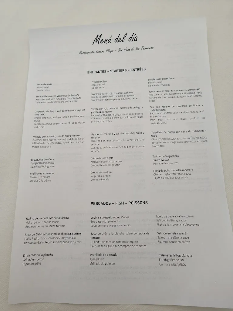 Menu_Restaurante Lucero Playa_Pulpí_image_2