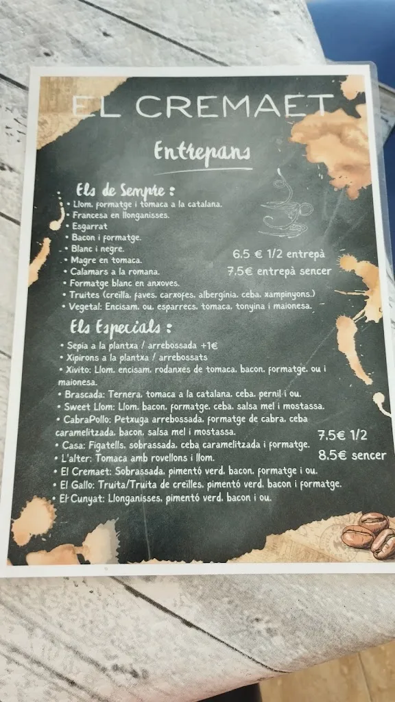 Menu_El Cremaet_Benigànim_image_3