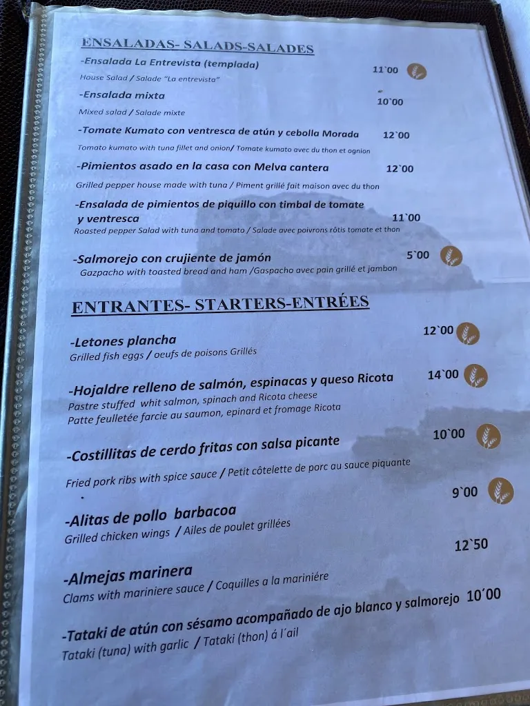 Menu_La Entrevista_Pulpí_image_2