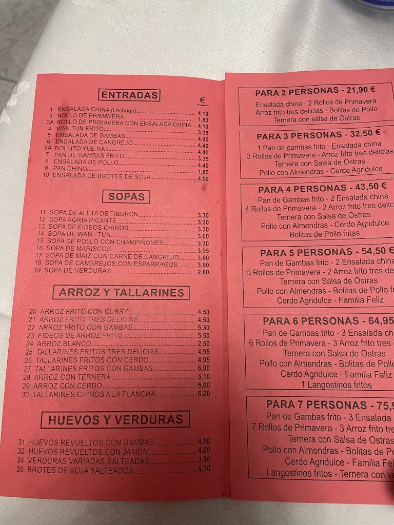 Menu_Restaurante Chino Pekin_Benigànim_image_1