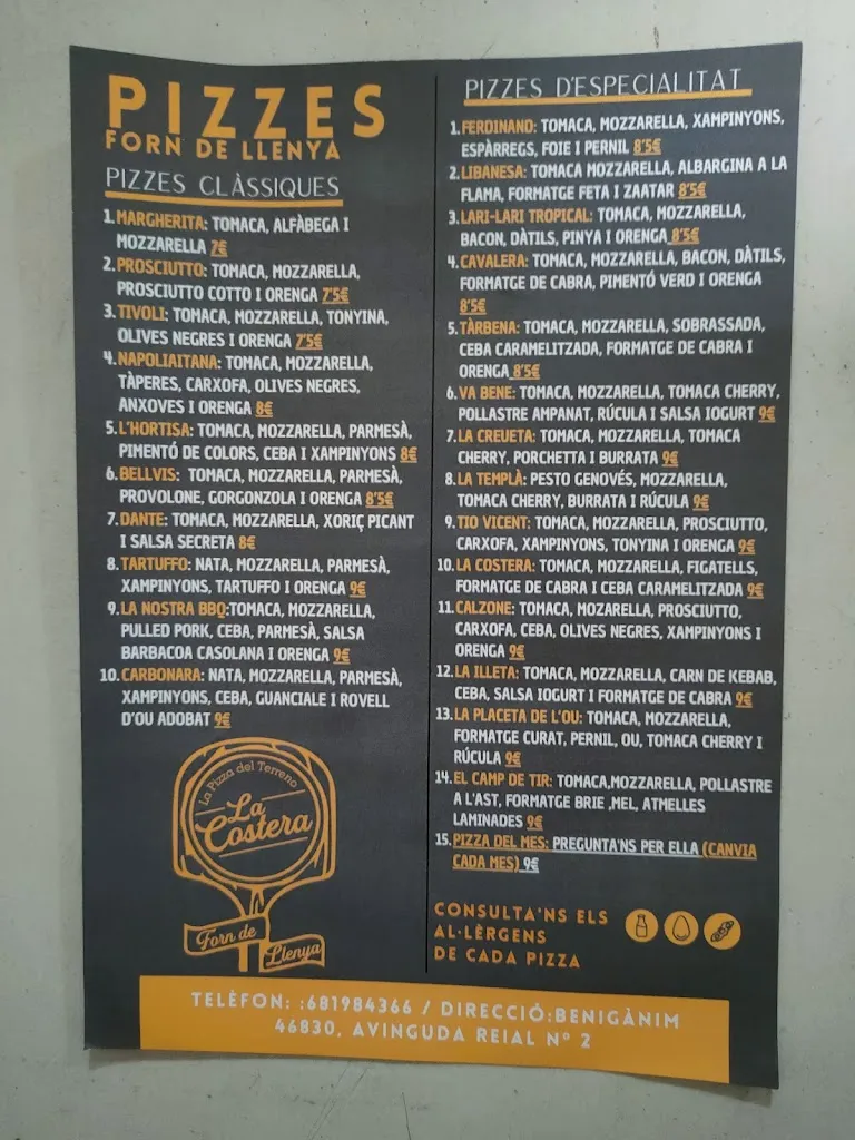 Eric_Pizzeria La Costera_Benigànim_review