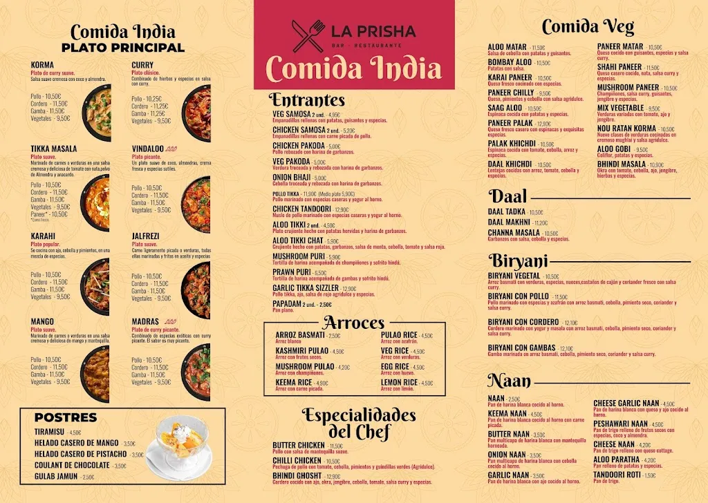 Menu_Restaurant la Prisha_Benaguasil_image_2