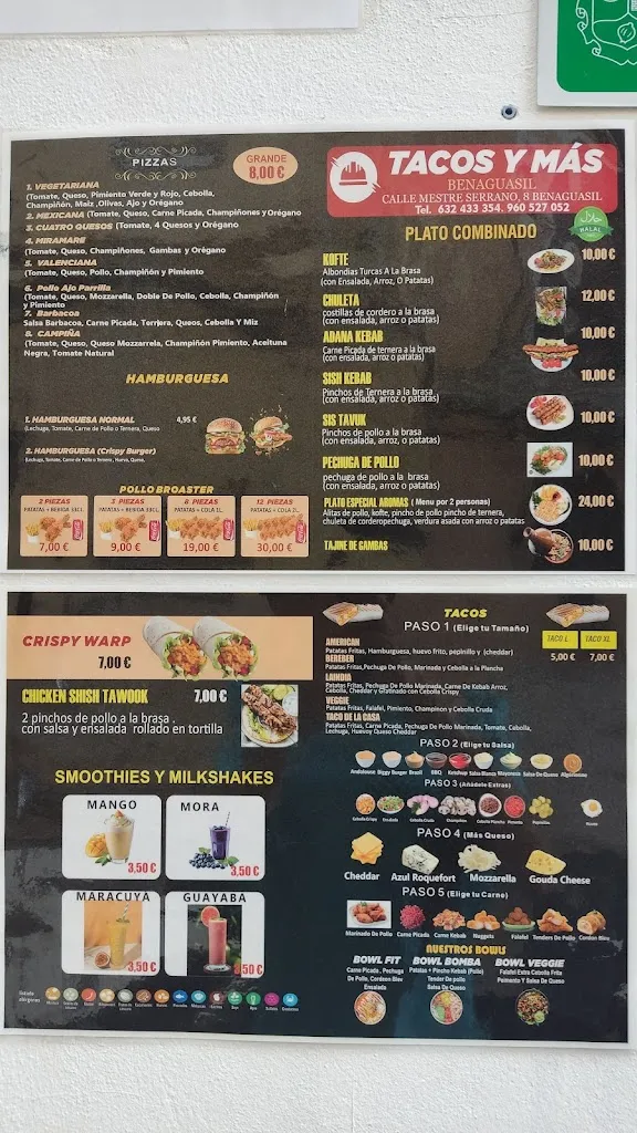 Menu_Tacos y Más Benaguasil_Benaguasil_image_3