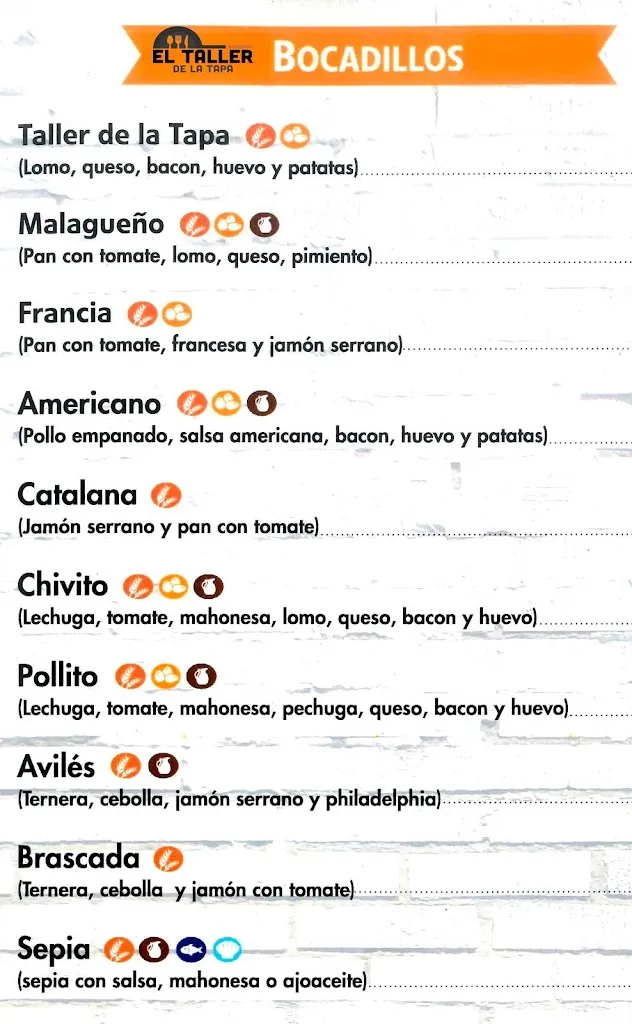 Menu_Bar restaurante El Taller De La Tapa_Benaguasil_image_2